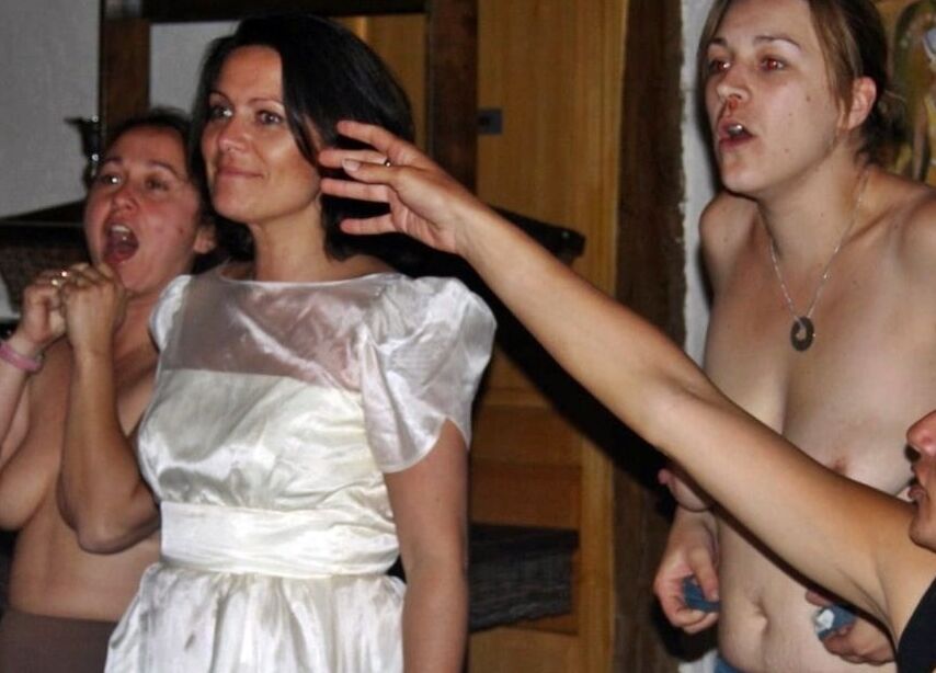 Dugun guzelleri gelinlik robe naylon mariage trentenaire seins turc