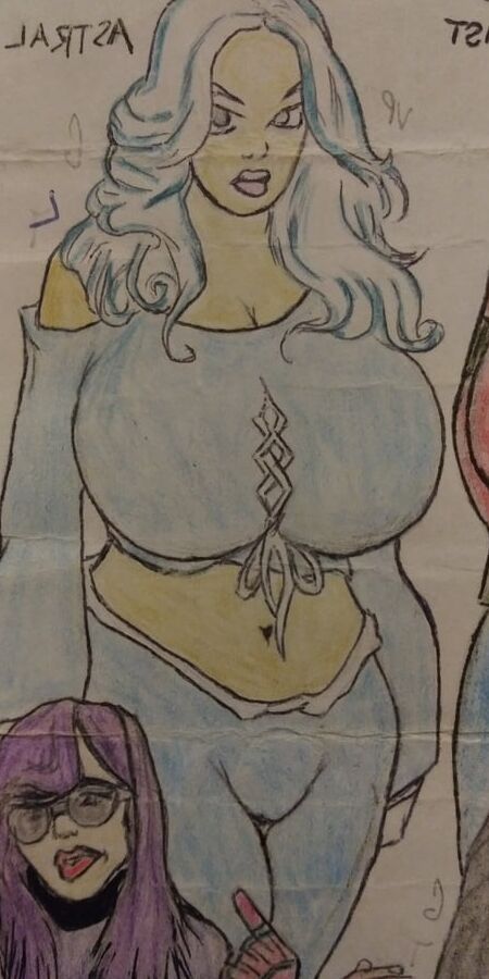 Character Drawings: ck which you would like to see nude?