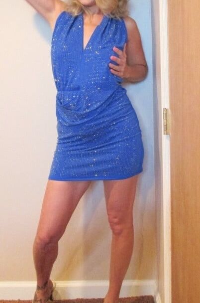 sexy blue dresses