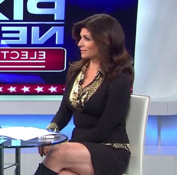 Female Celebrity Boots &amp; Leather - Tamsen Fadal