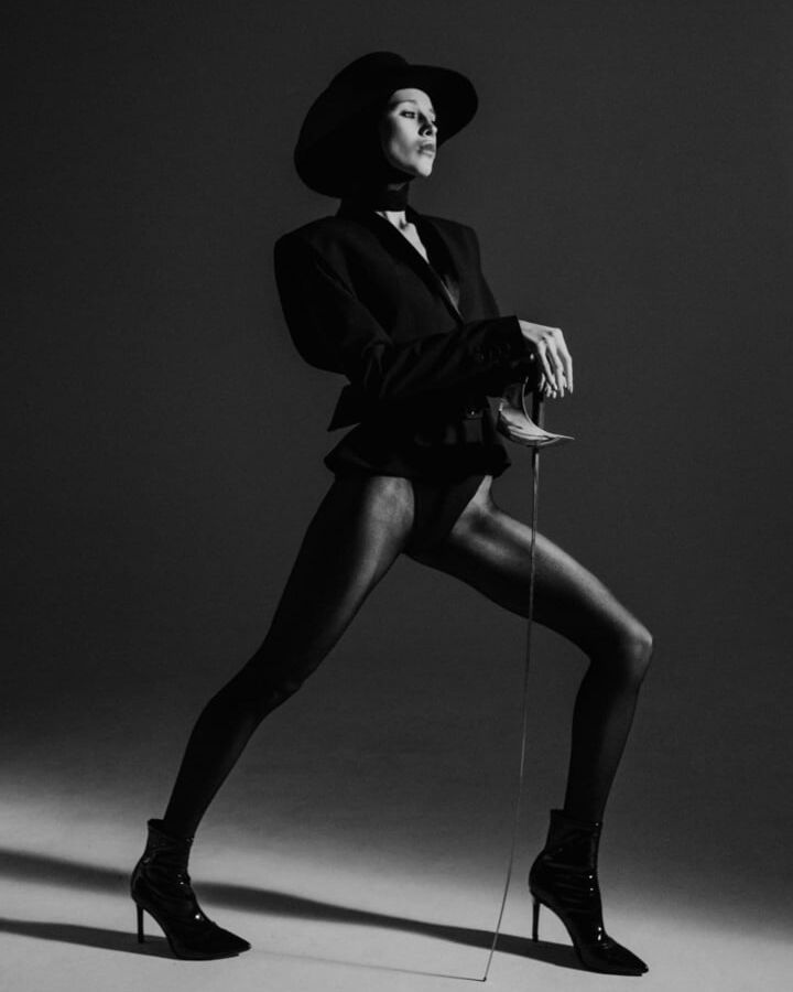 Russian fashion model. Veta Peresedova