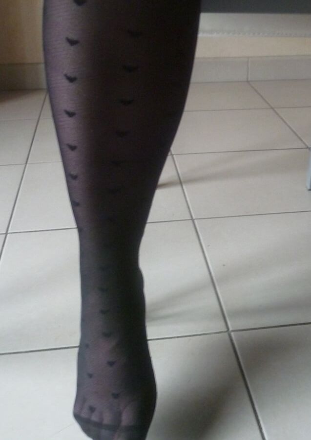 collants a coeurs pour footjob