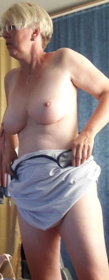 Suckable tits of charming matures