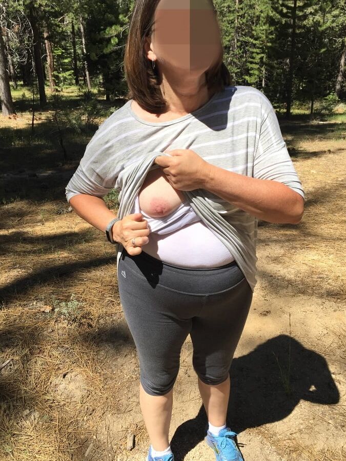 My Sexy Mormon Wife Outdoors