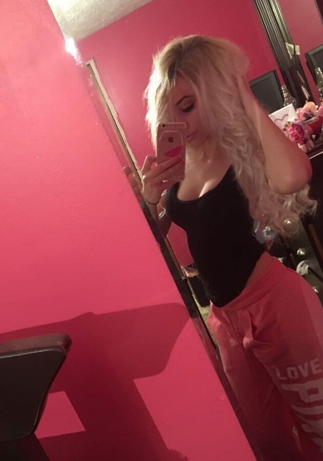 Blonde Michigan Girl Perky Boobs