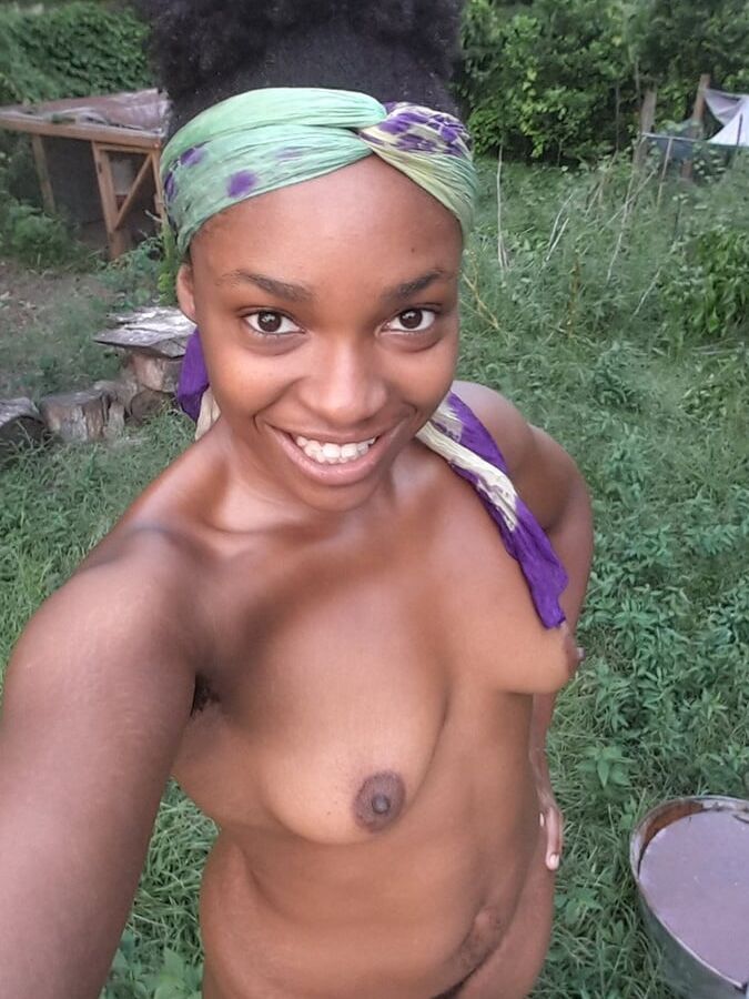 Big black ebony tits boobs