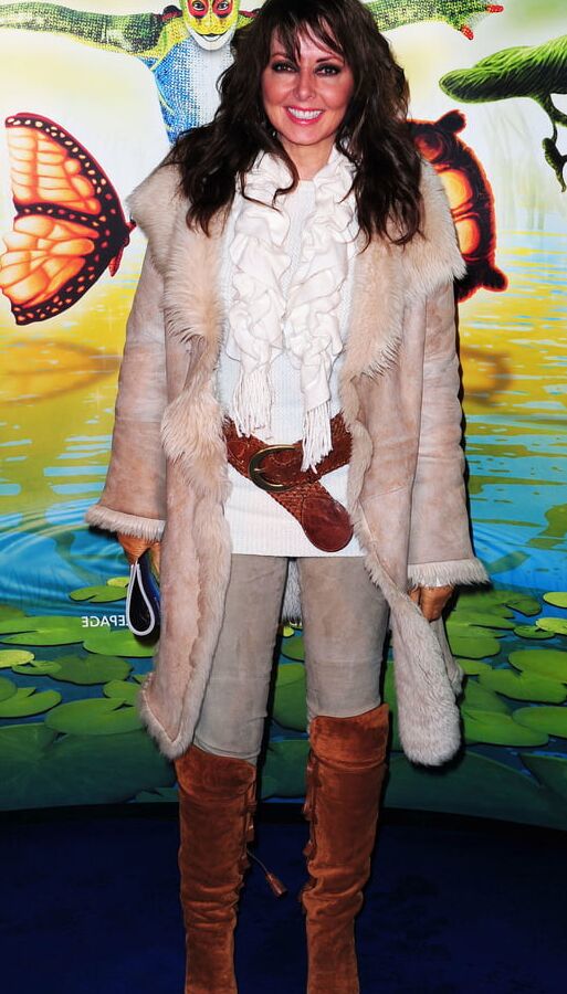 Carol Vorderman wearing Boots no.