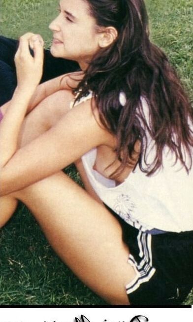 Demi Moore, rumer, tallulah,scout willis