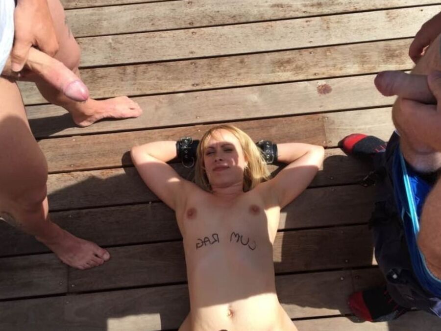 used as a cumrag