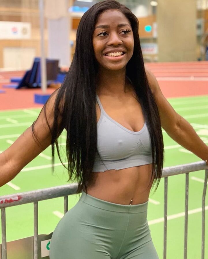 Fuckable Ebony Athlet Khaddi Sagnia