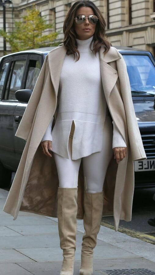 Female Celebrity Boots &amp; Leather - Eva Longoria