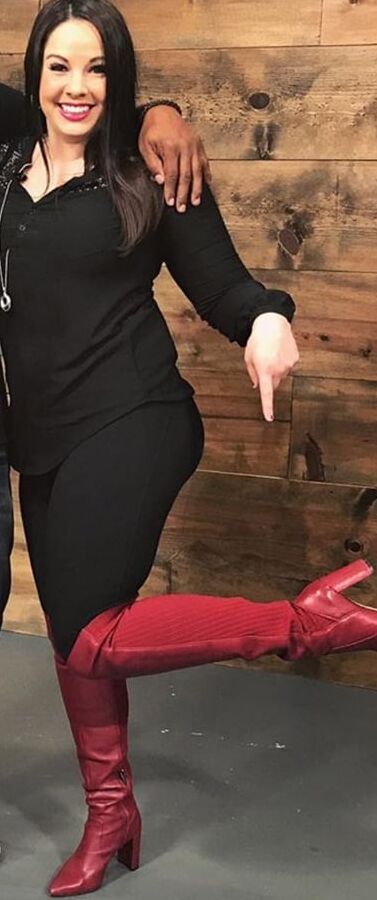 Female Celebrity Boots &amp; Leather - Kelly Nyberg