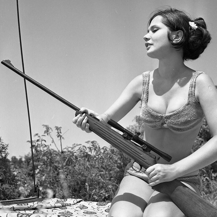Retro girls from the Eastern bloc