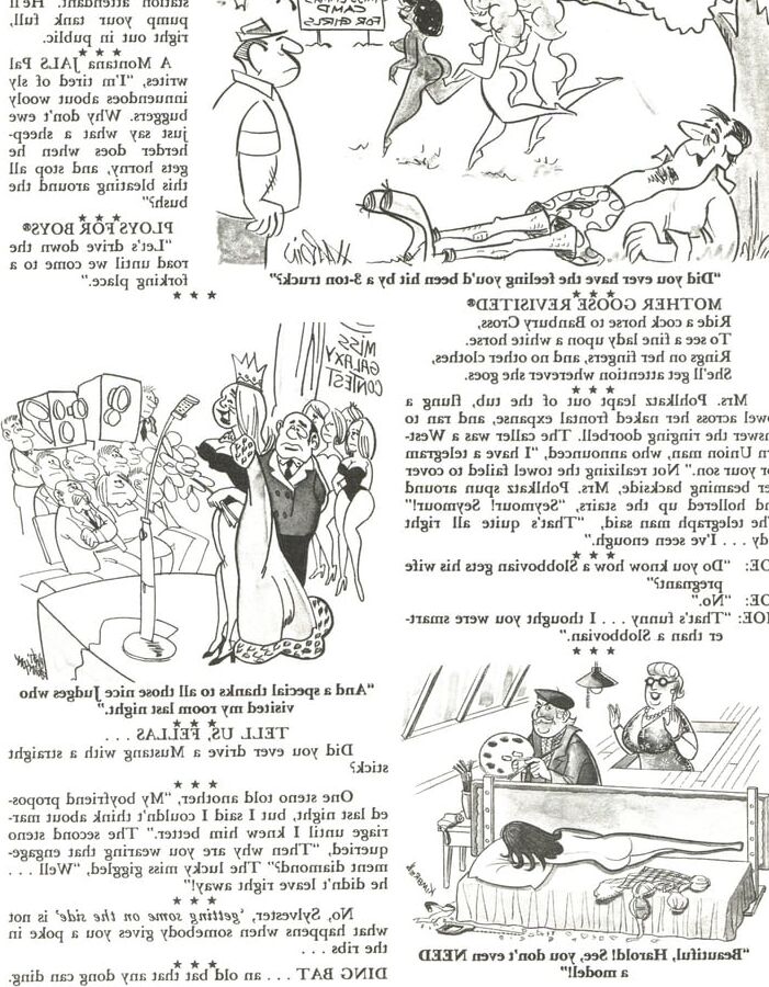 Vintage Magazine Sex to Sexty comedy