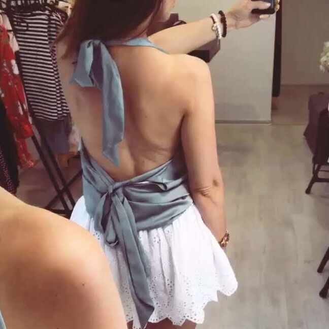 Backless Selfies