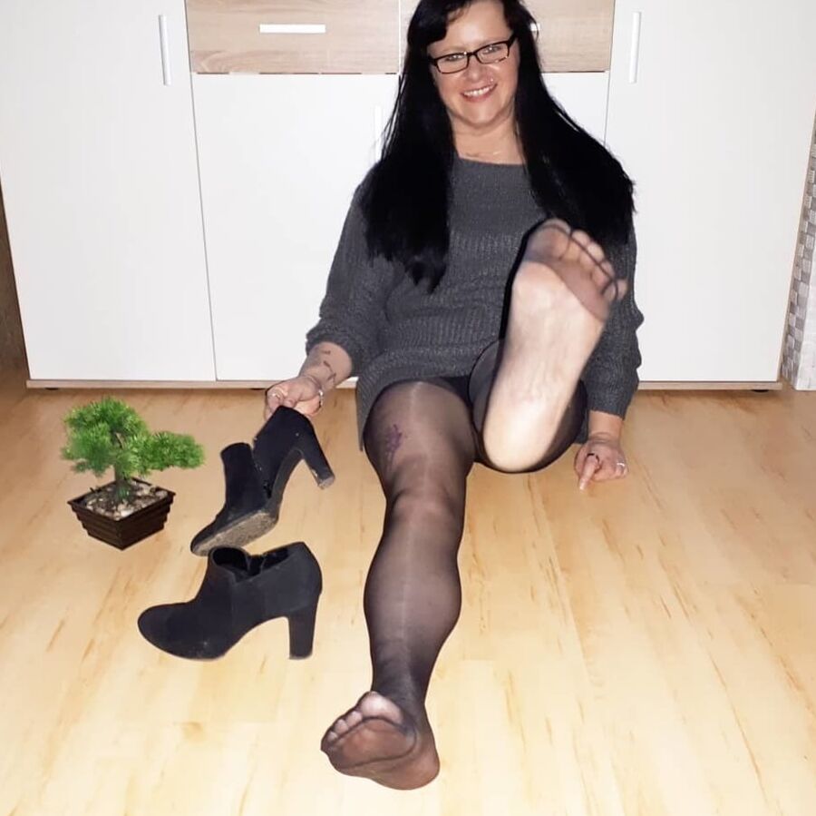 Pantyhosed Wife from Eastern Europe