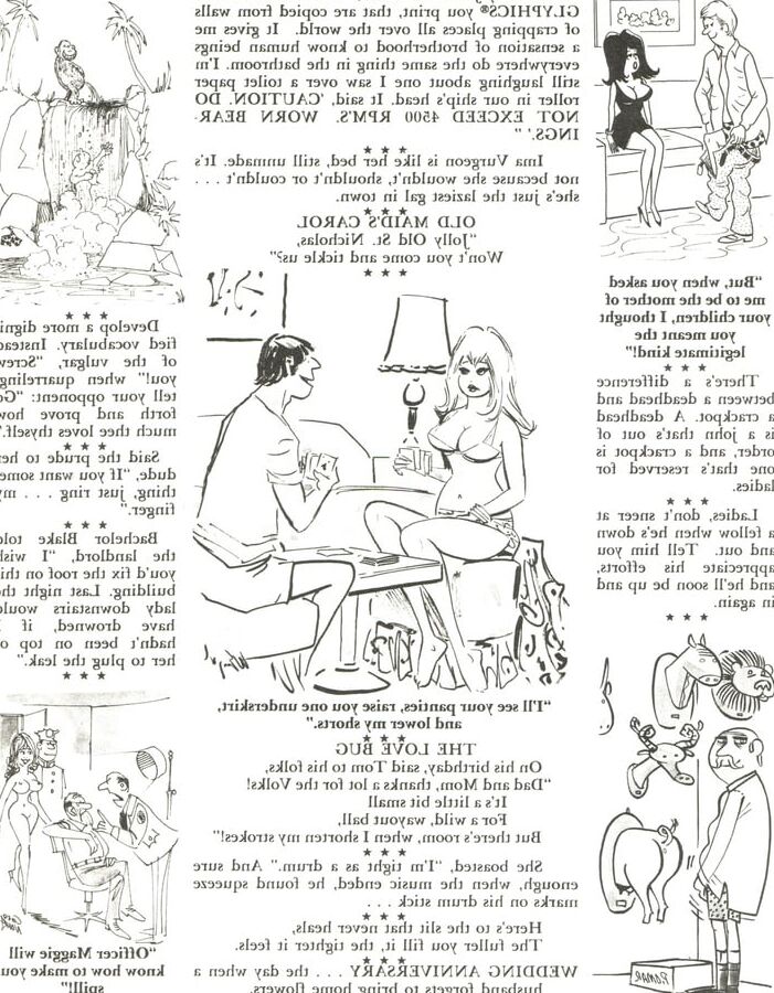 Vintage Magazine Sex to Sexty comedy