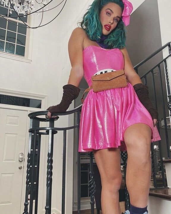 C.J. Perry aka Lana WWE mega collection