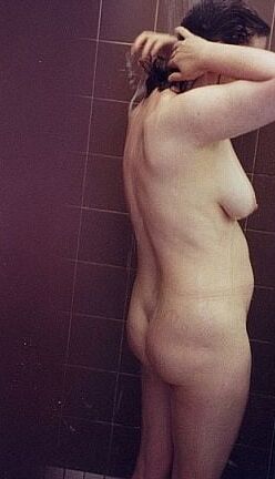 Big tit granny shows them off