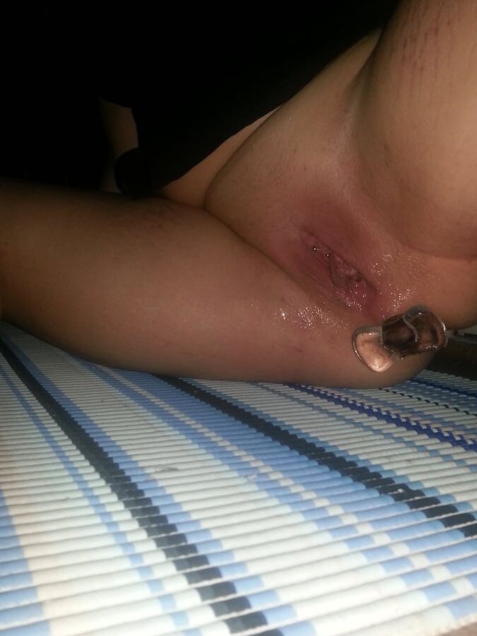 Blonde Beauty, Big Insertions In Both Holes