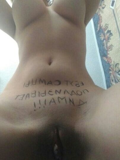 Russian Body Writing Part
