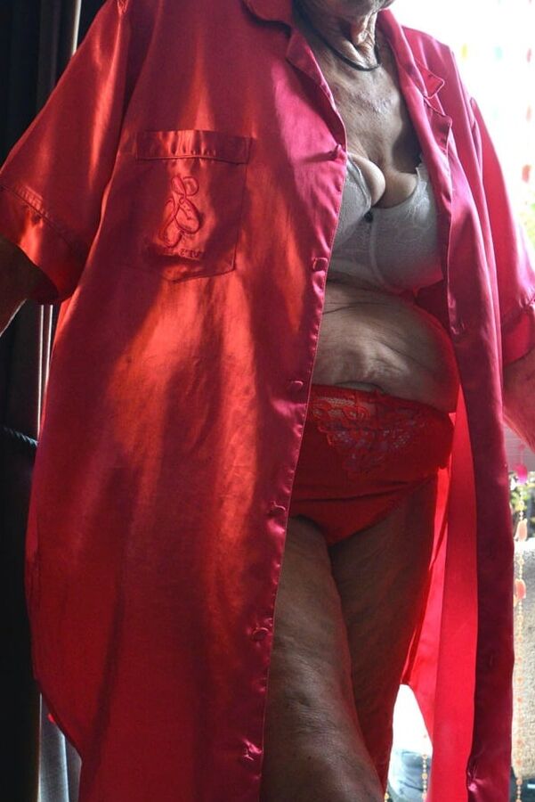 My Granny And Her Full Hot Red Panties