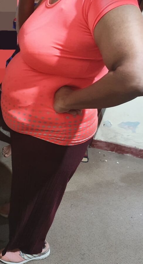 My sexy mom exercising