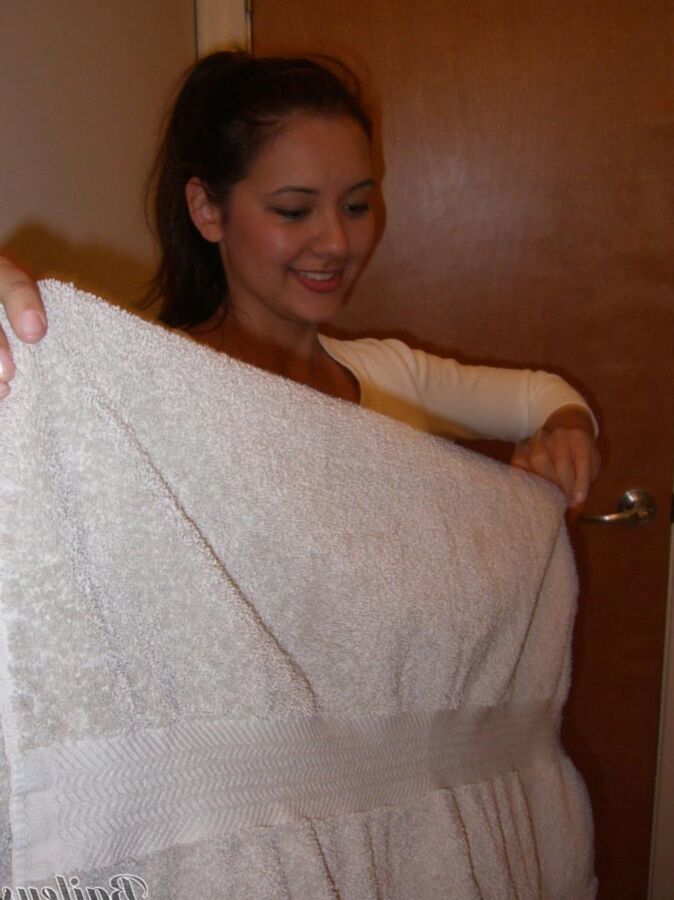 Young girl shower