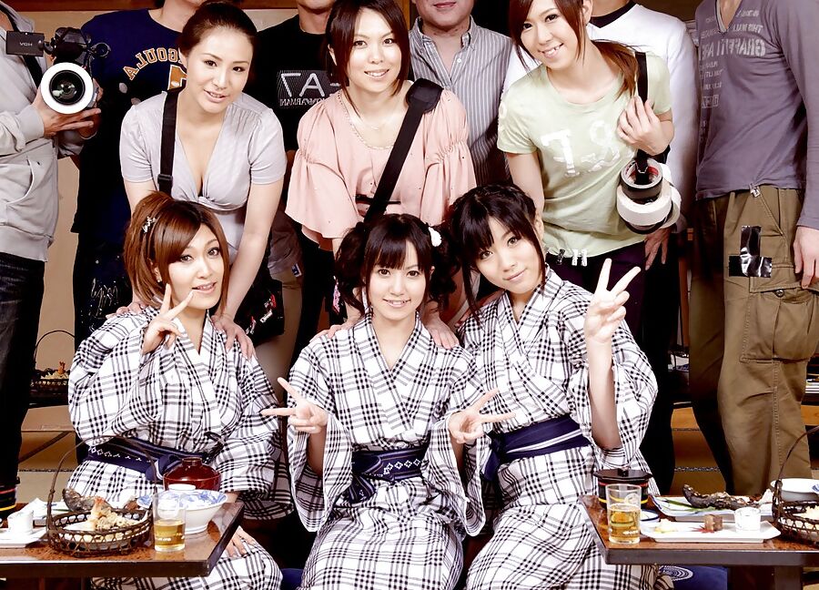 Japanese Beauties in Hot Spring