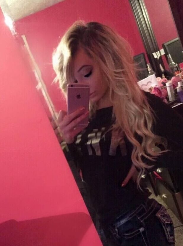 Blonde Michigan Girl Perky Boobs