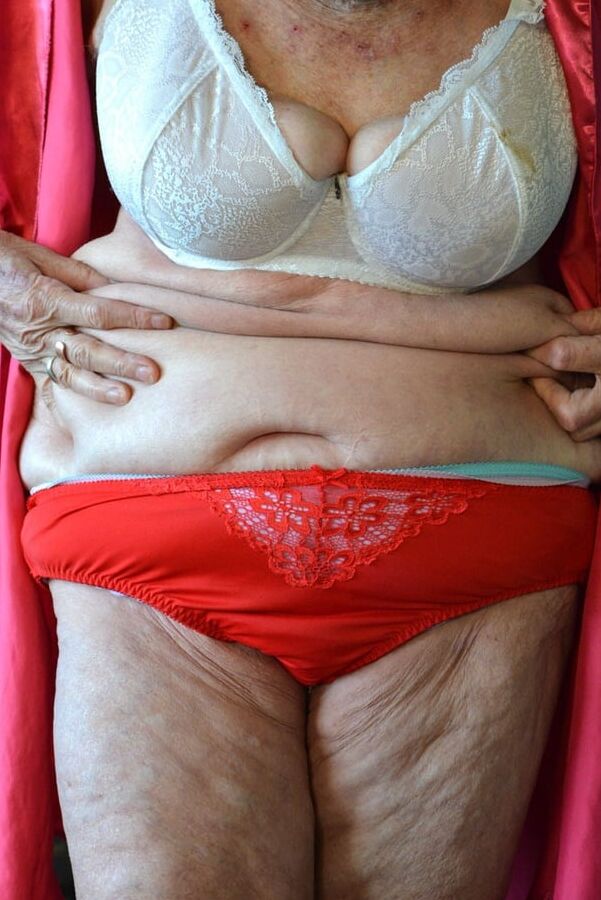 My Granny And Her Full Hot Red Panties