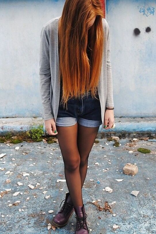 Pantyhose &amp; shorts