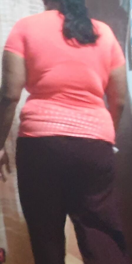 My sexy mom exercising