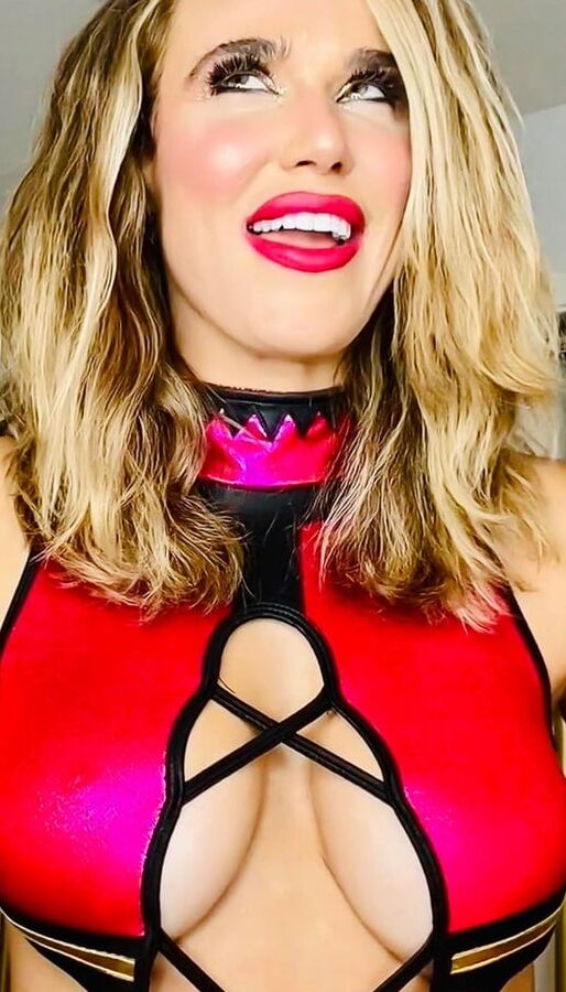 C.J. Perry aka Lana WWE mega collection