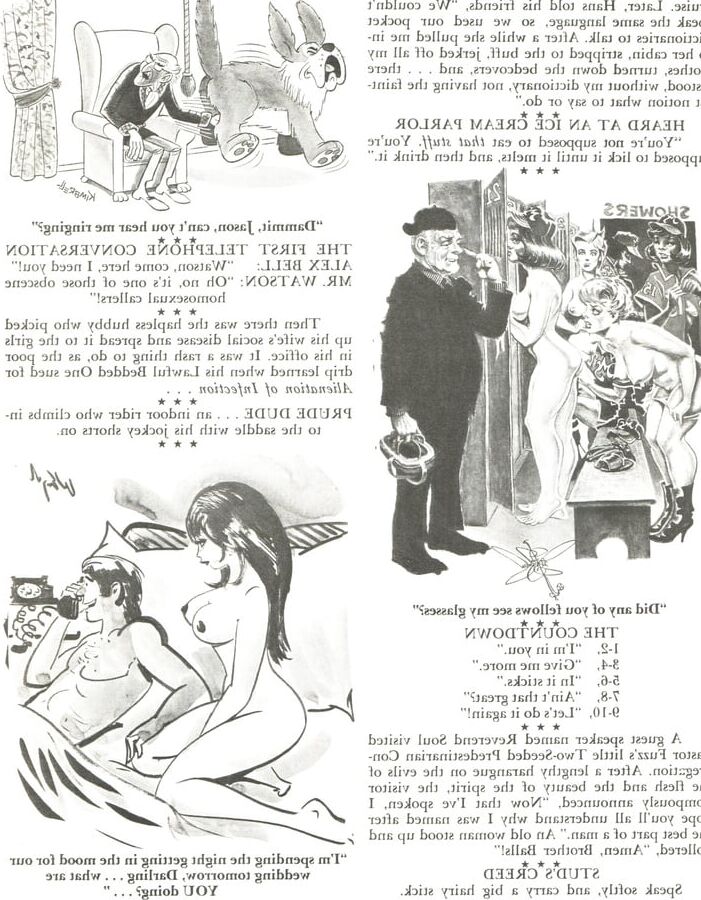 Vintage Magazine Sex to Sexty comedy