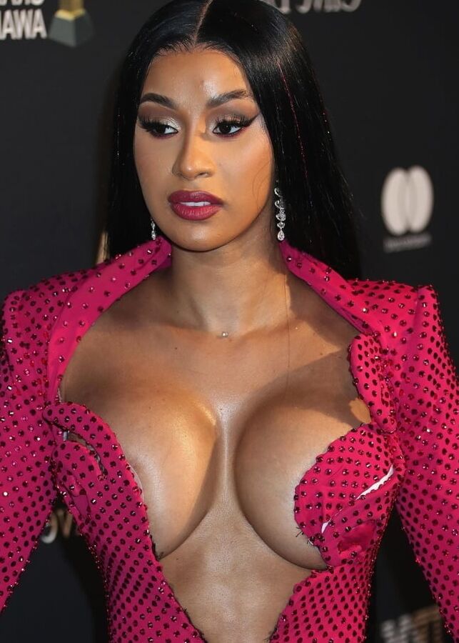 Big titted slut Cardi B