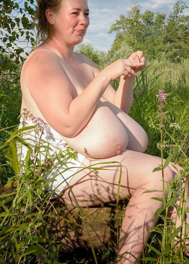 Fat tits in the field