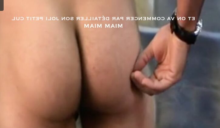 Waxing a man