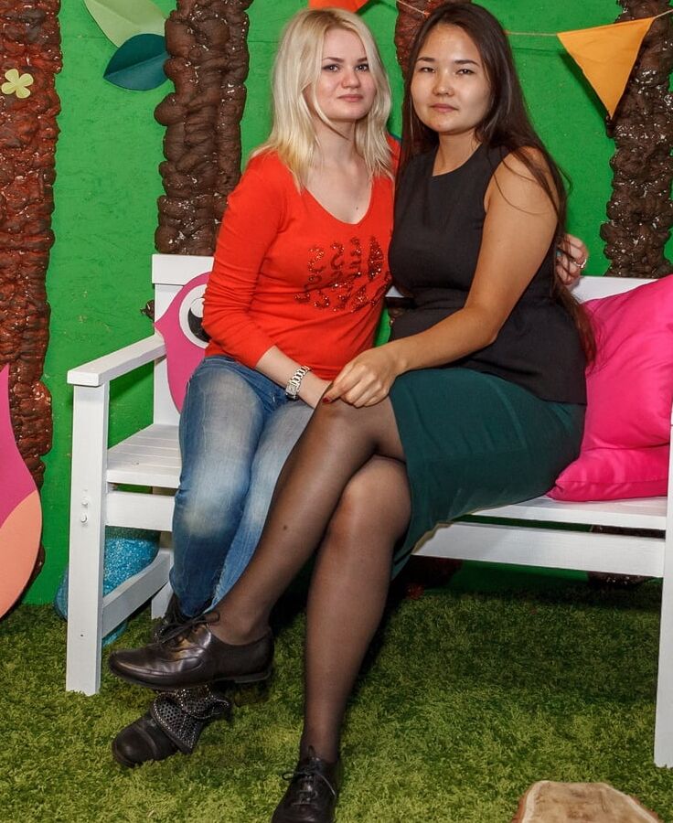 Tidy Russian Wives in Pantyhose
