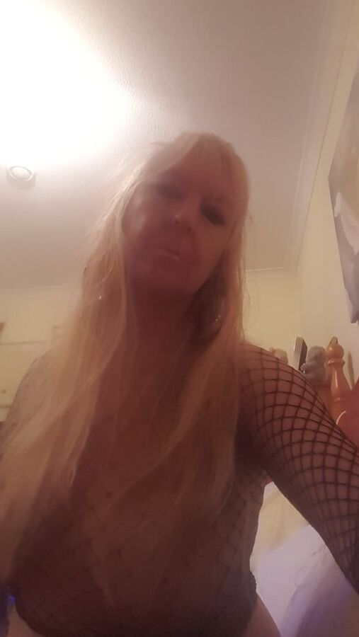 Horny blond