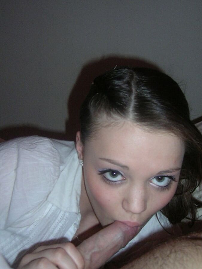 brune bien excitante