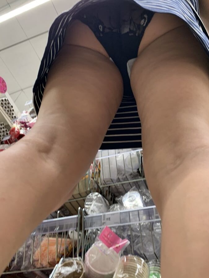 Upskirt milf mature. Beautiful panties