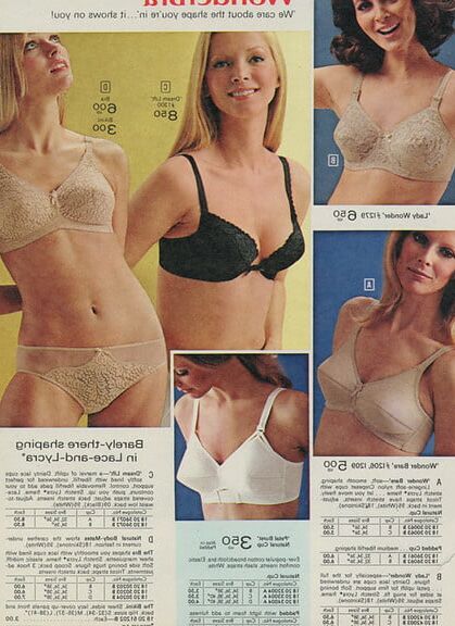 Some Lovely Vintage Underwear and Lingerie Models