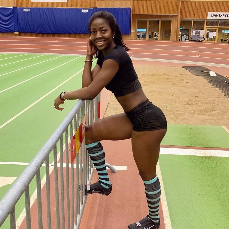 Fuckable Ebony Athlet Khaddi Sagnia