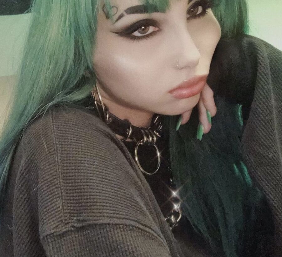 Val Steel Hot Goth Skinny Pornstar Slut