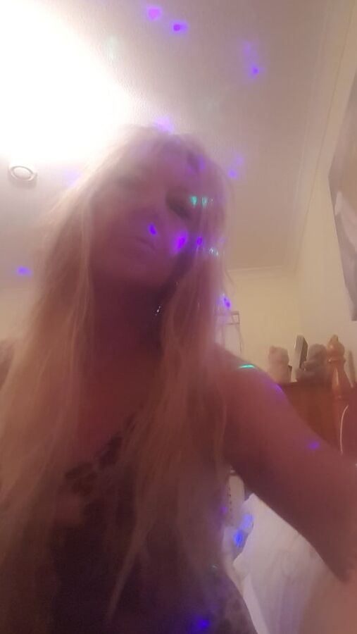 Horny blond