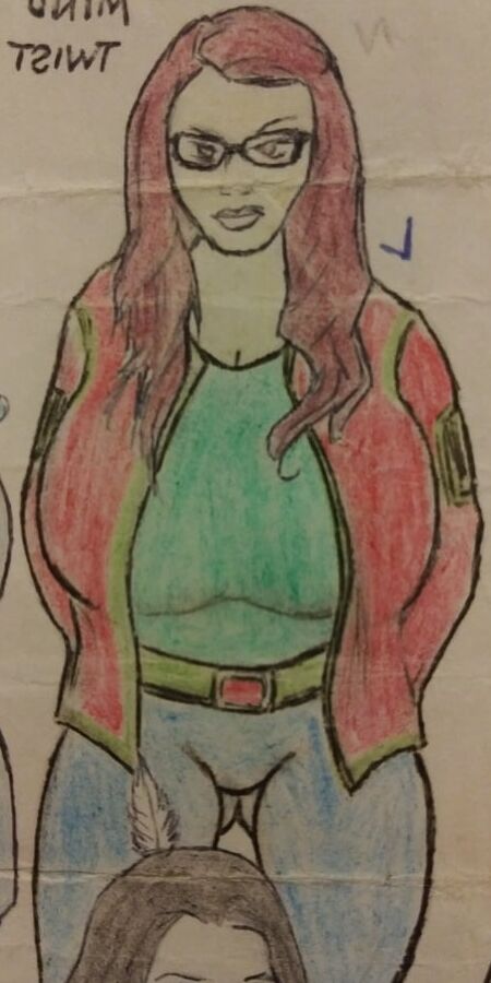 Character Drawings: ck which you would like to see nude?