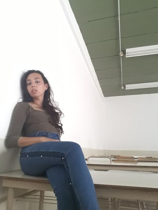 playing in classroom