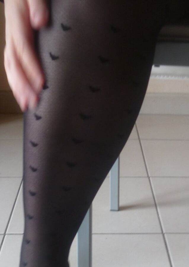 collants a coeurs pour footjob