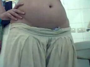 Paki babe nude washroom
